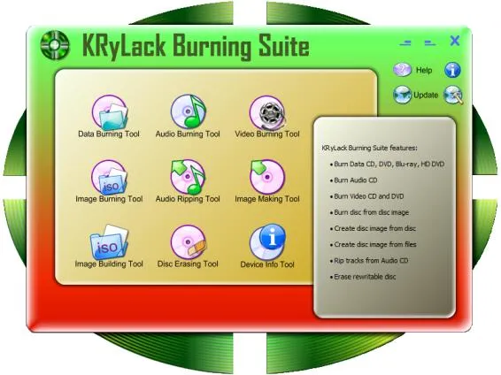 Burning Suite - screenshot